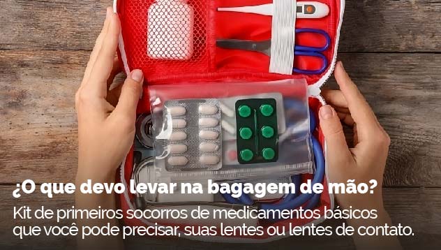 ¿O que devo levar na bagagem de mão?