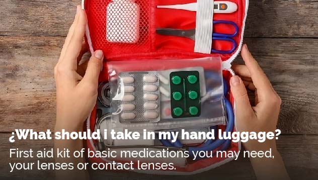 ¿What should i take in my hand luggage?